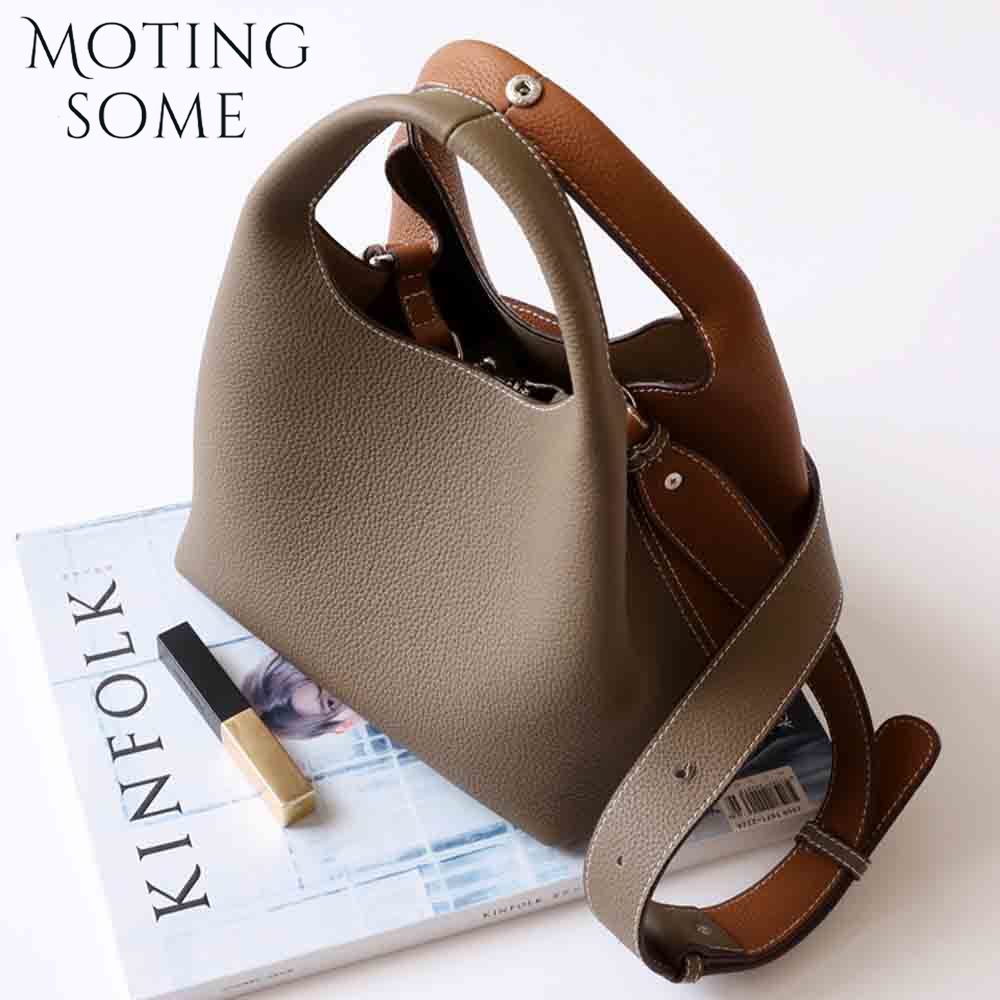 Luxury Bags Tote - Motingsome Patchwork Style Borsa a secchiello