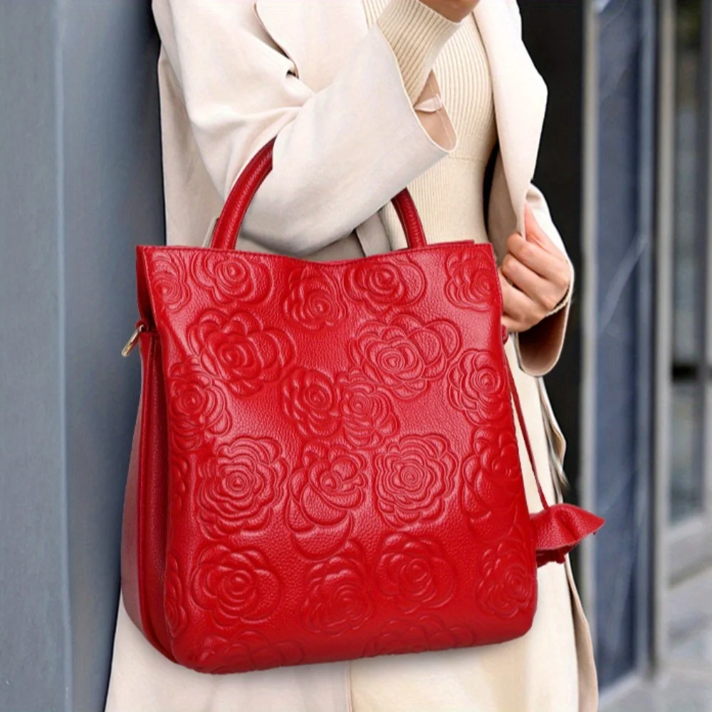 Borsa floreale da donna elegan - Luxury Bags Leather recensione e prezzo