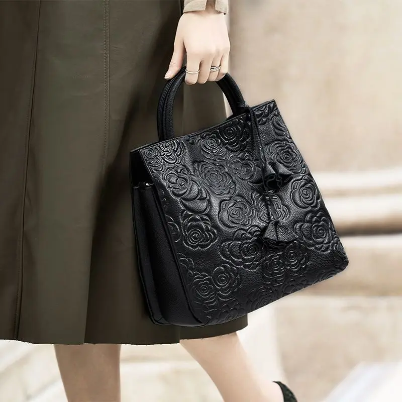 Borsa floreale da donna elegan - Luxury Bags Leather recensione e prezzo